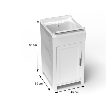 Armoire à linge intérieure en résine 50x46