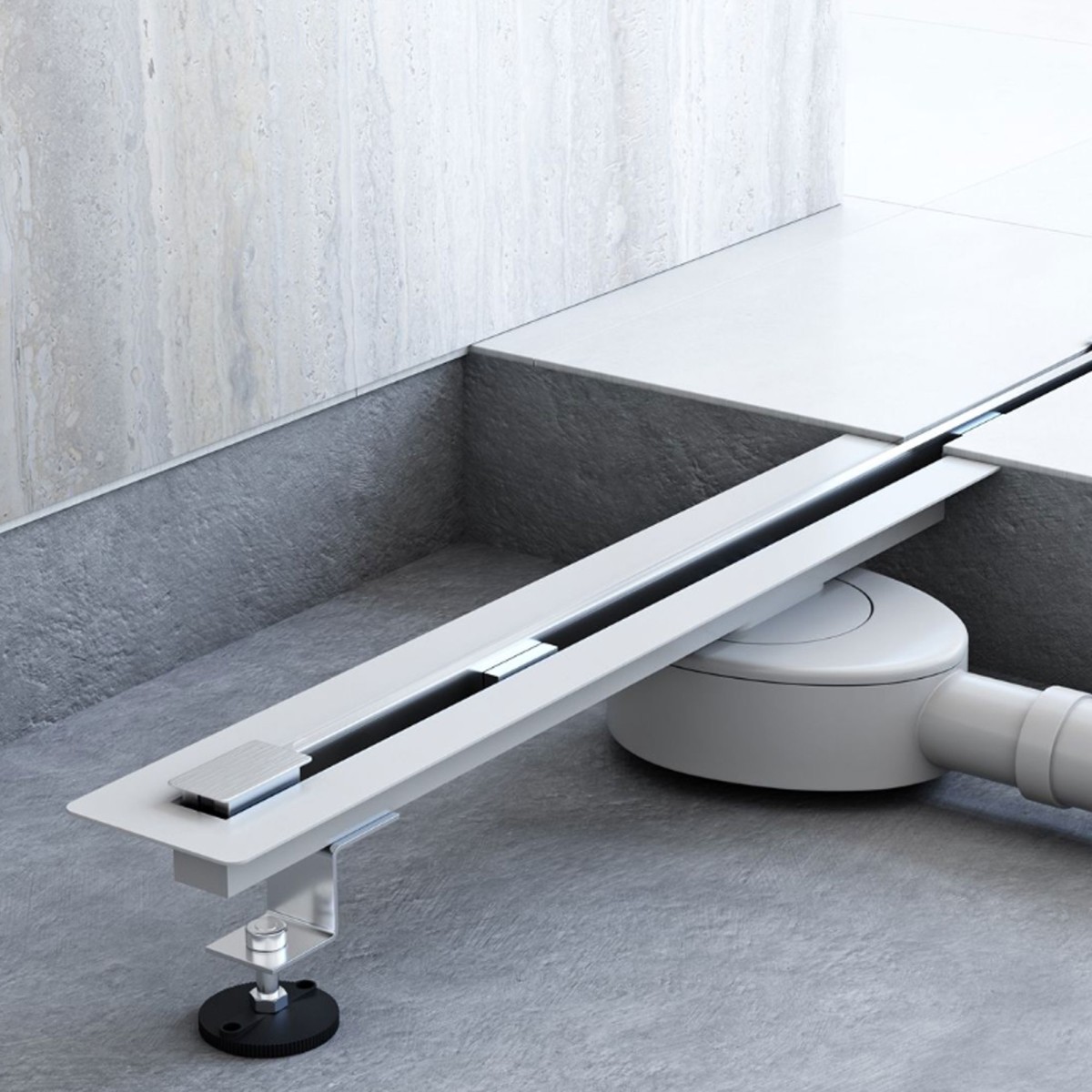 60 cm schmale Duschablaufrinne