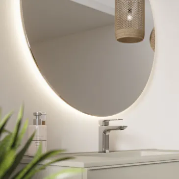 Specchio Bagno Rotondo LED 80/90cm | Mondialshop