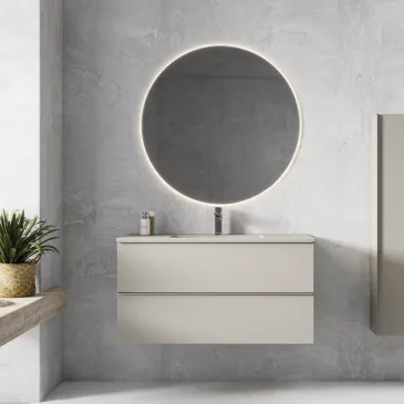 Specchio Bagno Rotondo LED 80/90cm | Mondialshop