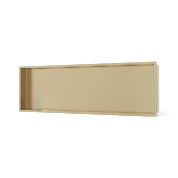 Nicchia doccia incasso 60x30 prondità 8cm Oro spazzolato GLAMOUR