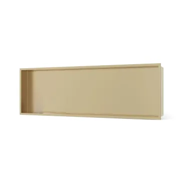 Nicchia doccia incasso 60x30 prondità 8cm Oro spazzolato GLAMOUR