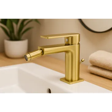 Alpha Gold-Mixer mit PVD-Beschichtung Olimpo Docce