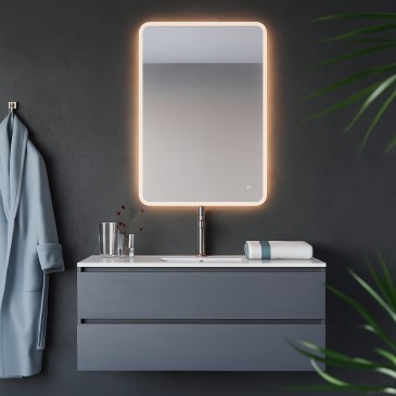 LED-Touchscreen-Badezimmerspiegel | Mondialshop