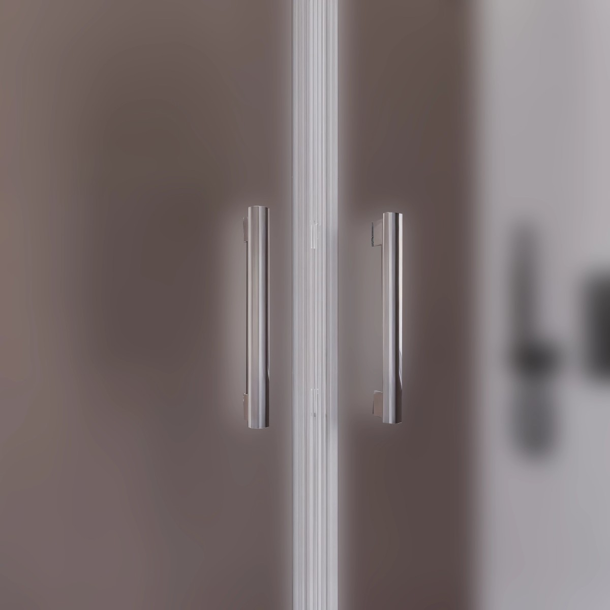 Porte de douche avec ouverture de type salon 80 90 100