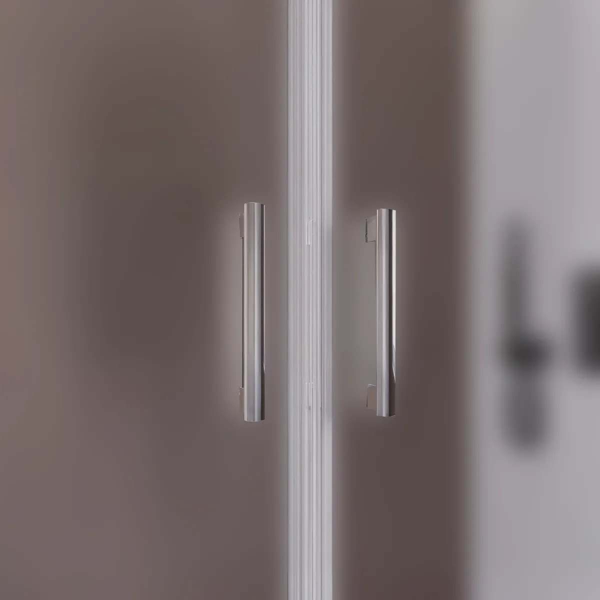Porte de douche avec ouverture de type salon 80 90 100