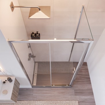 Box doccia due lati scorrevole H195 Agata | Mondialshop