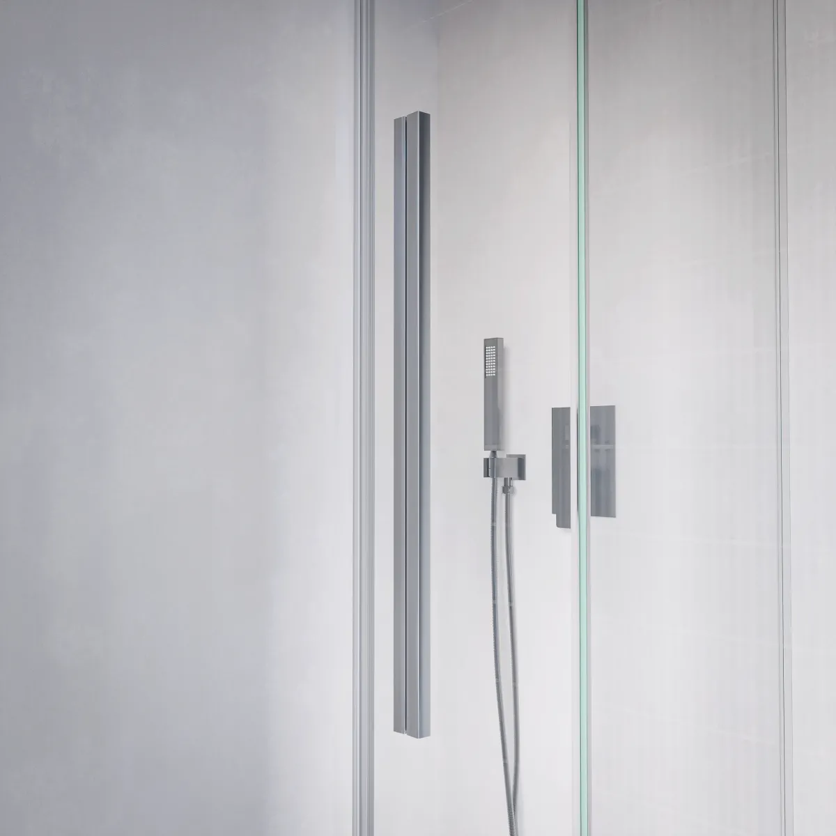 Duschkabine mit Soft-Close-Mechanismus, 200 mm hoch, 8 mm...