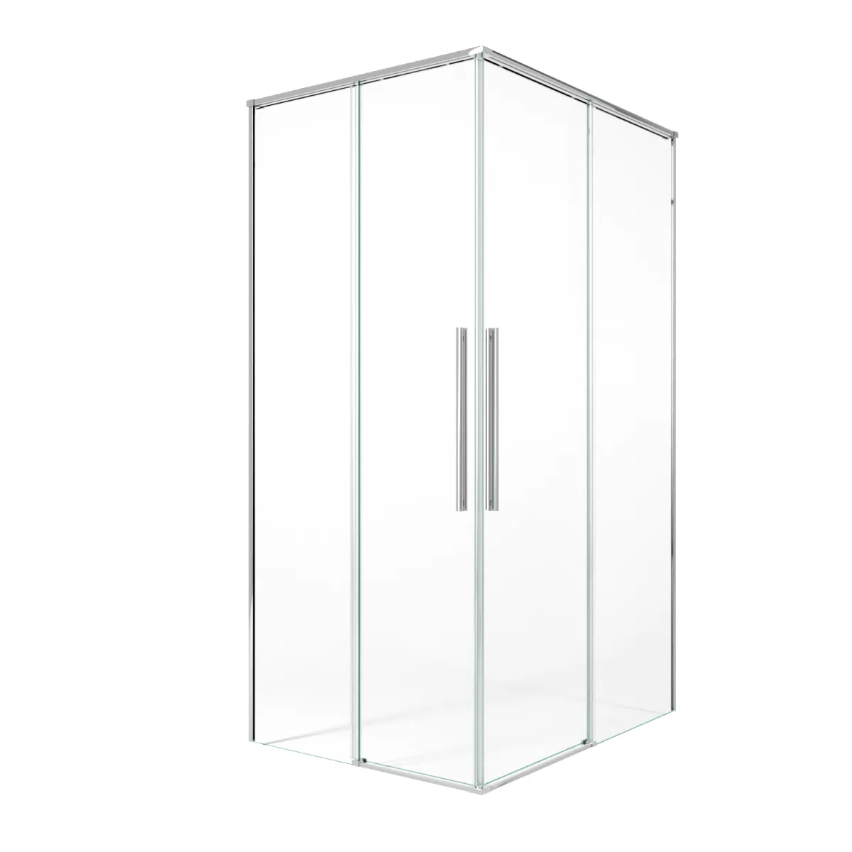 Box doccia angolare due lati modello Zara, cristallo...