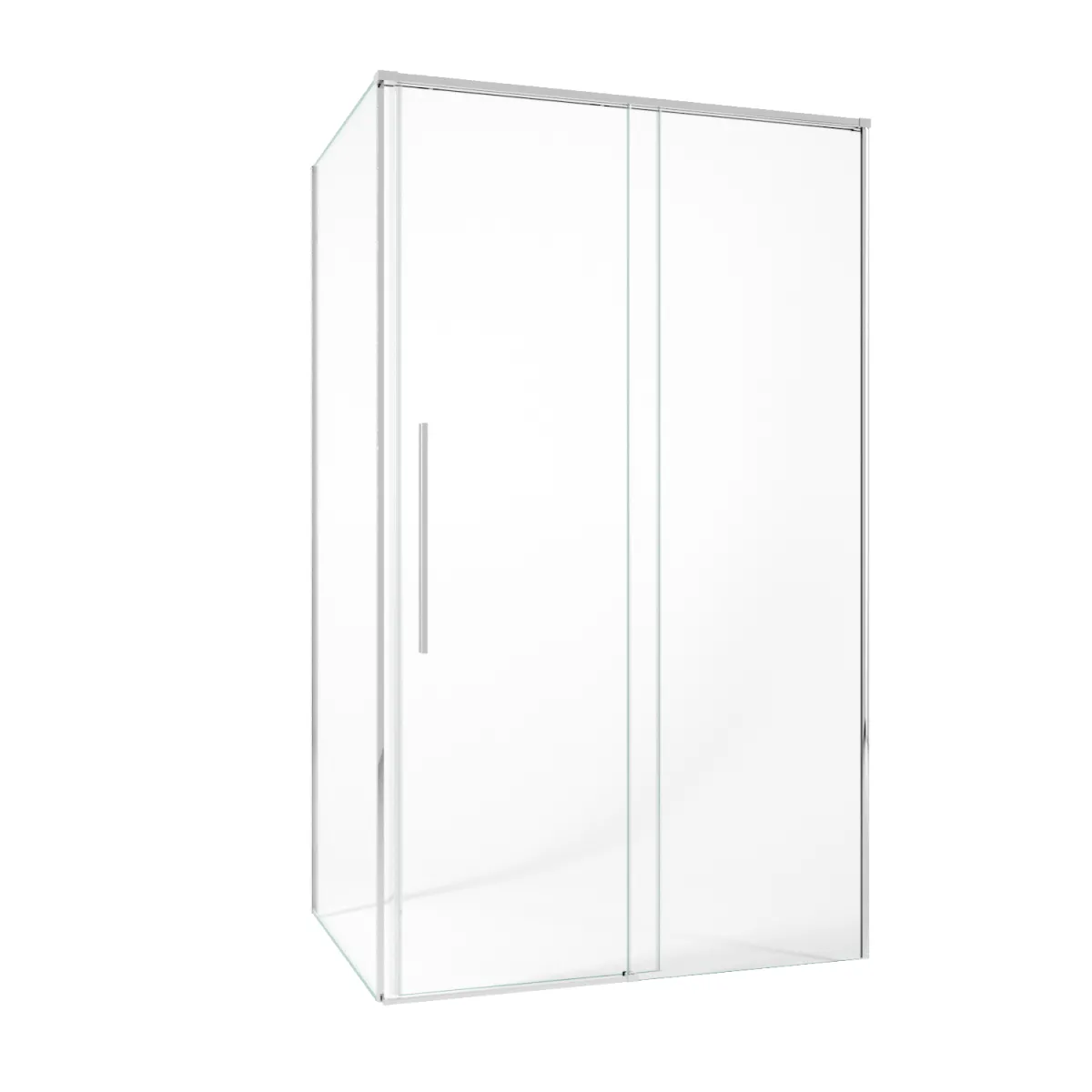 Duschkabine mit Soft-Close-Mechanismus, 200 mm hoch, 8 mm...