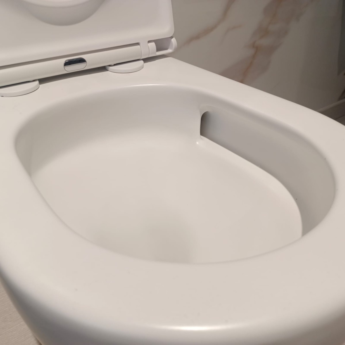 Sanitari wc e bidet bianco opaco scarico ciclonico MOON
