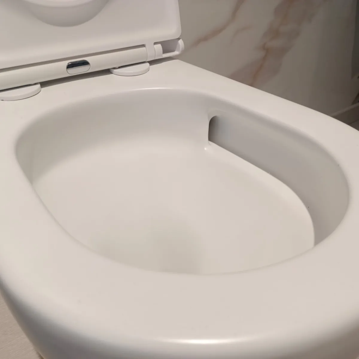 Sanitari wc e bidet bianco opaco scarico ciclonico MOON
