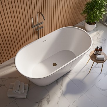 Vasca Free Standing Bianco Lucido 160x75 RIVER