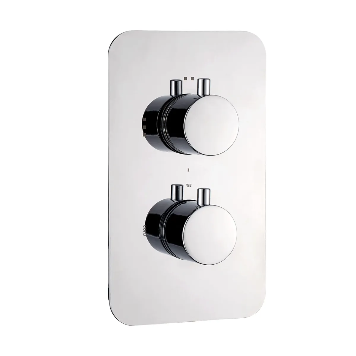 Kit de douche thermostatique 5 pièces : mitigeur, bras de...