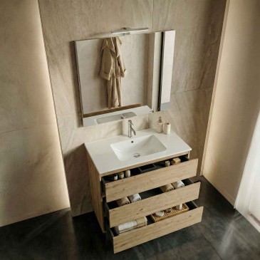 Meuble de salle de bain sur...