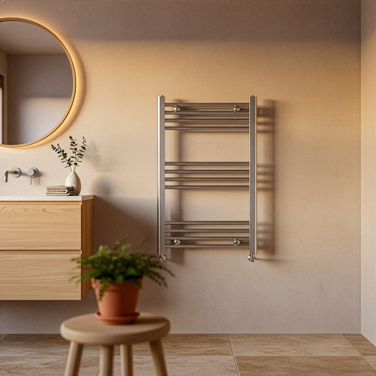 Radiateur sèche-serviettes radiateur 80x50 empattement...