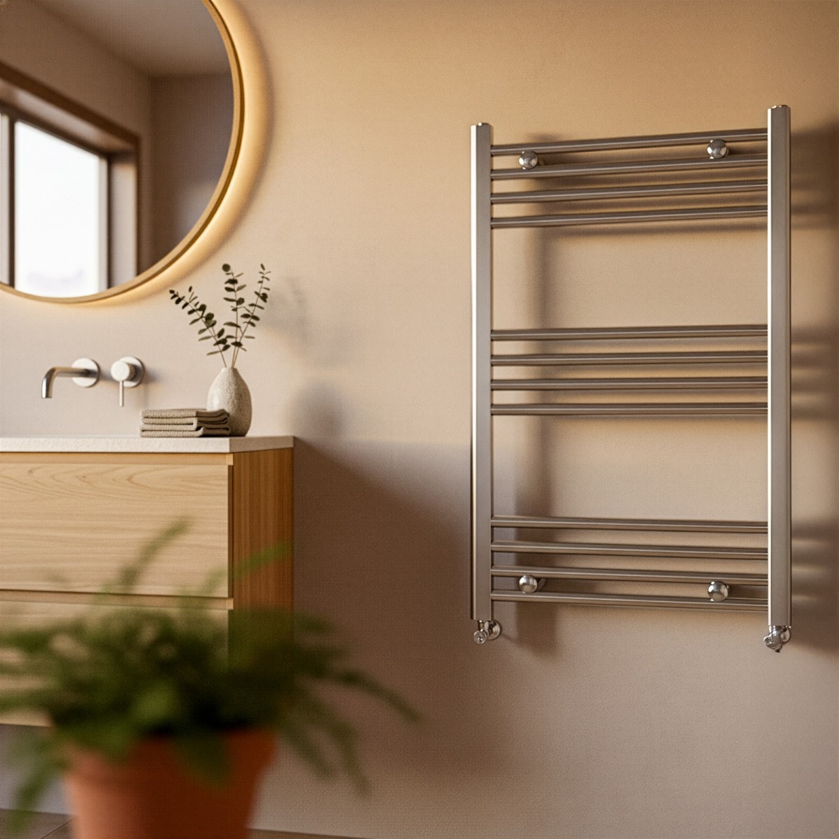Termoarredo Scaldasalviette Bagno ad Acqua 800x500...