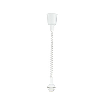 PENDEL SALISCENDI BIANCO E27 9X9X125CM