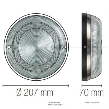 Plafoniera LED moderna da...