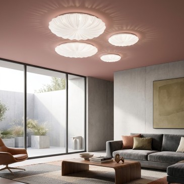 Plafoniera LED Soffitto Moderna Effetto Stellato