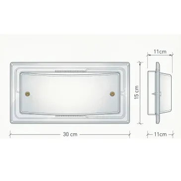 Plafonnier incurvé blanc moderne | Mondialshop