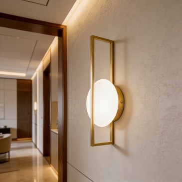 Applique LED moderna per parete