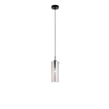 SOSPENSIONE MAGIC NERA 1XE27 10X150CM
