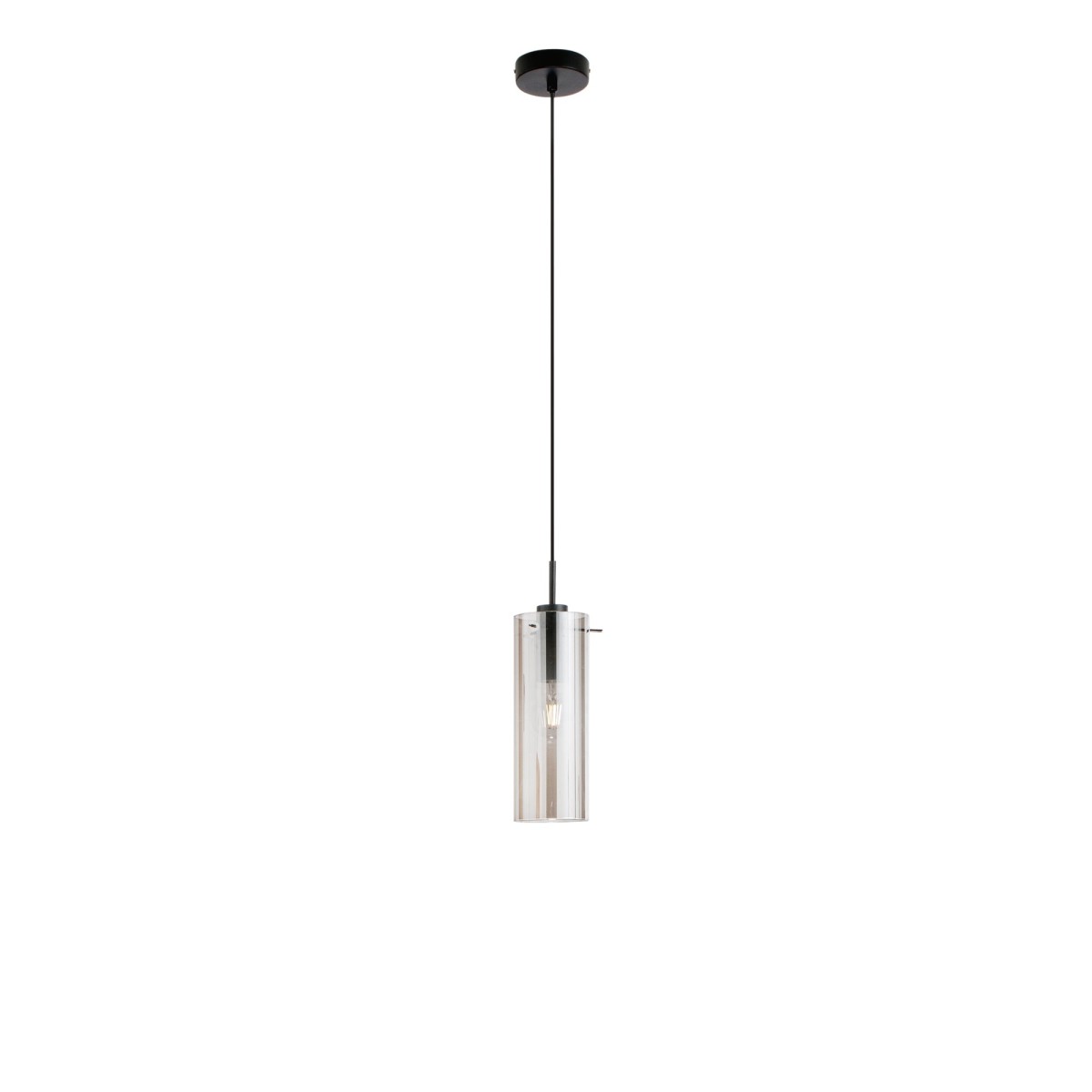 SOSPENSIONE MAGIC NERA 1XE27 10X150CM
