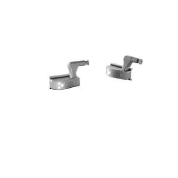 COPRICERNIERA TRIGGER GRIGIO LED 0,2W DC12V 4000K 2X1,54X4,9CM