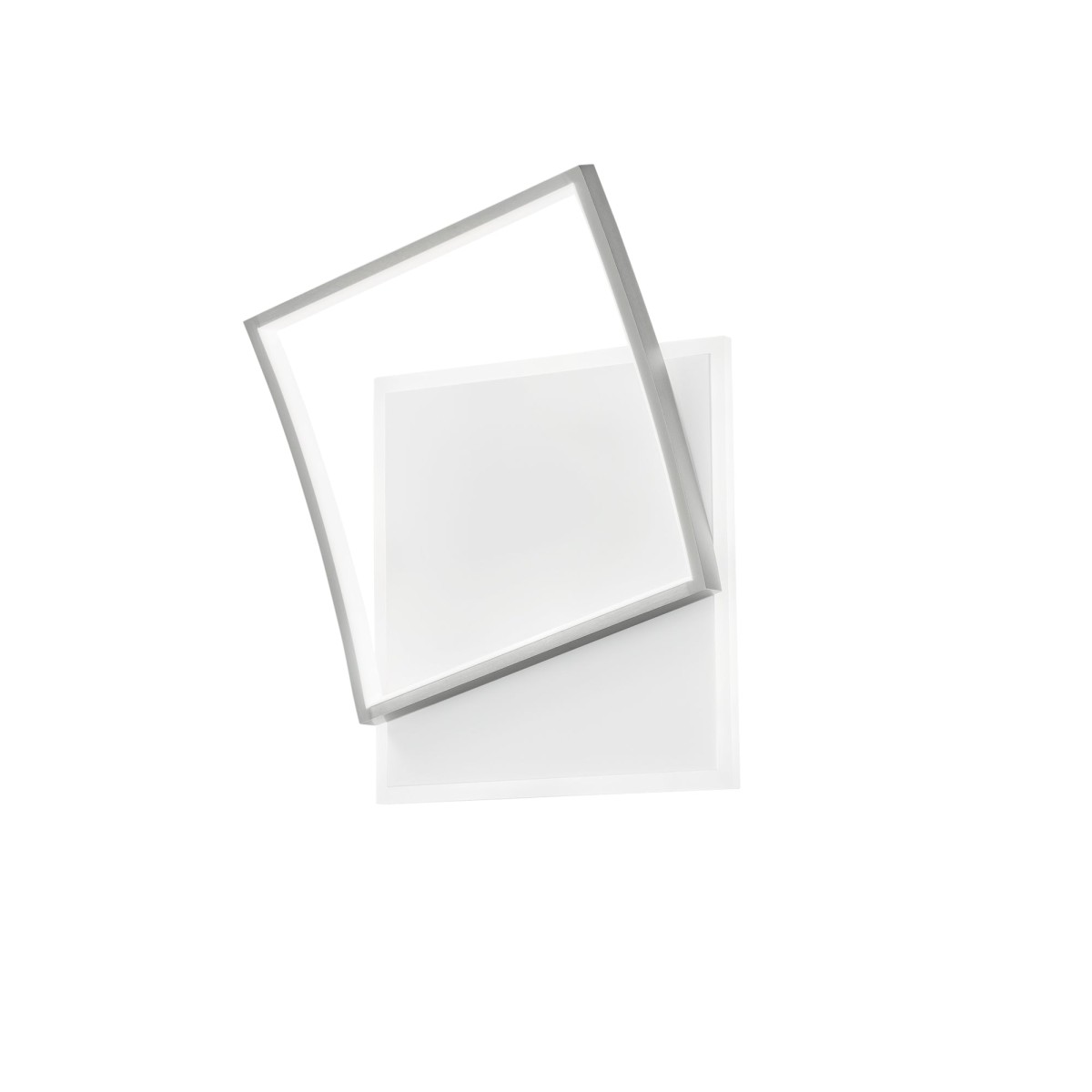 PLAFONIERA LED AYRTON QUADRATA NICKEL 42W 5200LM CCT...
