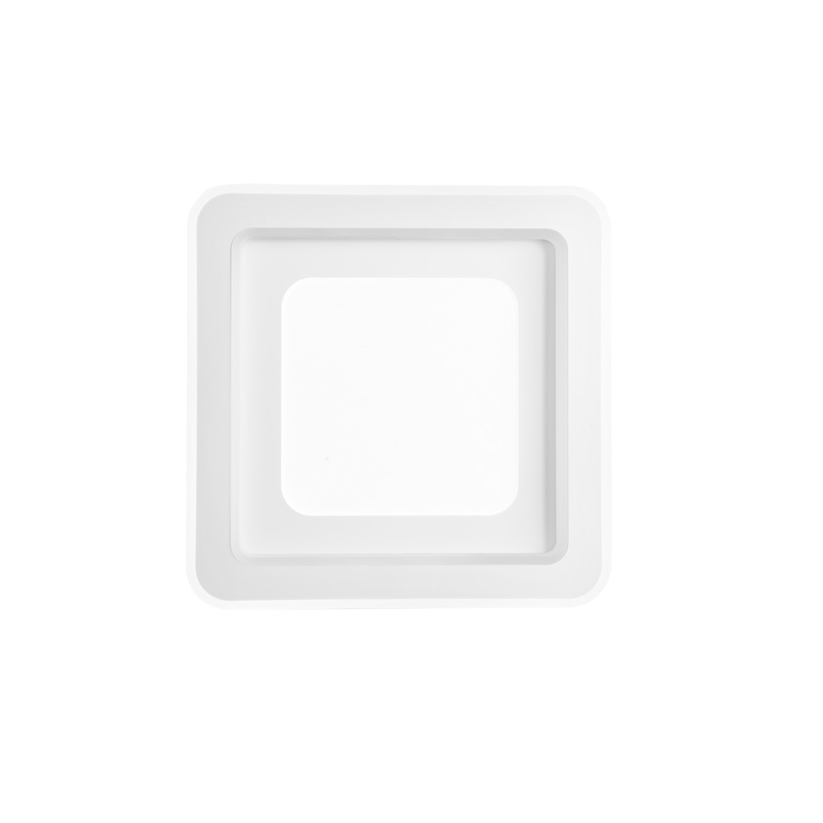 PLAFONIERA LED DYGITAL QUADRATA BIANCA 40W 4315LM CCT+RGB...