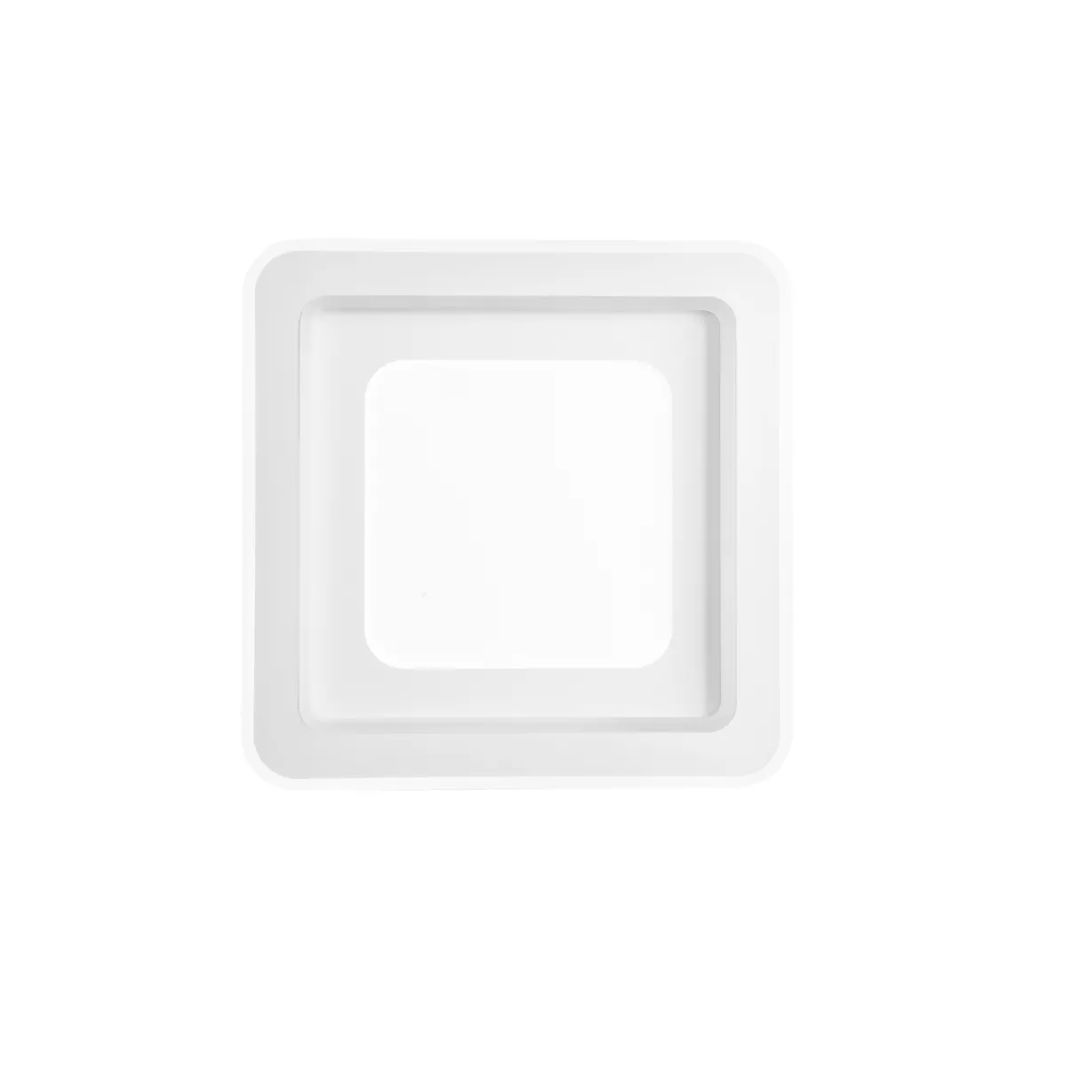 PLAFONIERA LED DYGITAL QUADRATA BIANCA 40W 4315LM CCT+RGB...