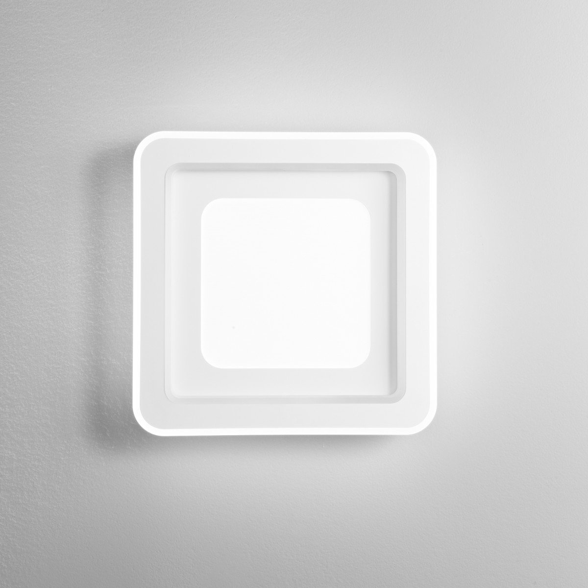 PLAFONIERA LED DYGITAL QUADRATA BIANCA 40W 4315LM CCT+RGB...