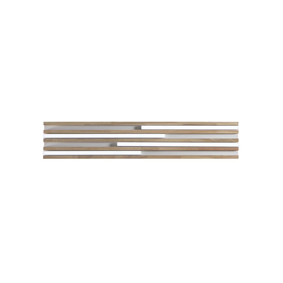 PLAFONIERA LED KUMA BIANCA IN LEGNO 24W CCT...