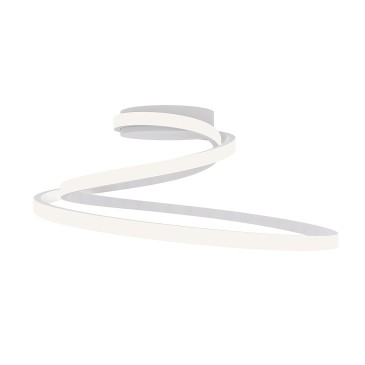 PLAFONIERA LED COASTER BIANCA 40W 5440LM CCT 50X4X22CM