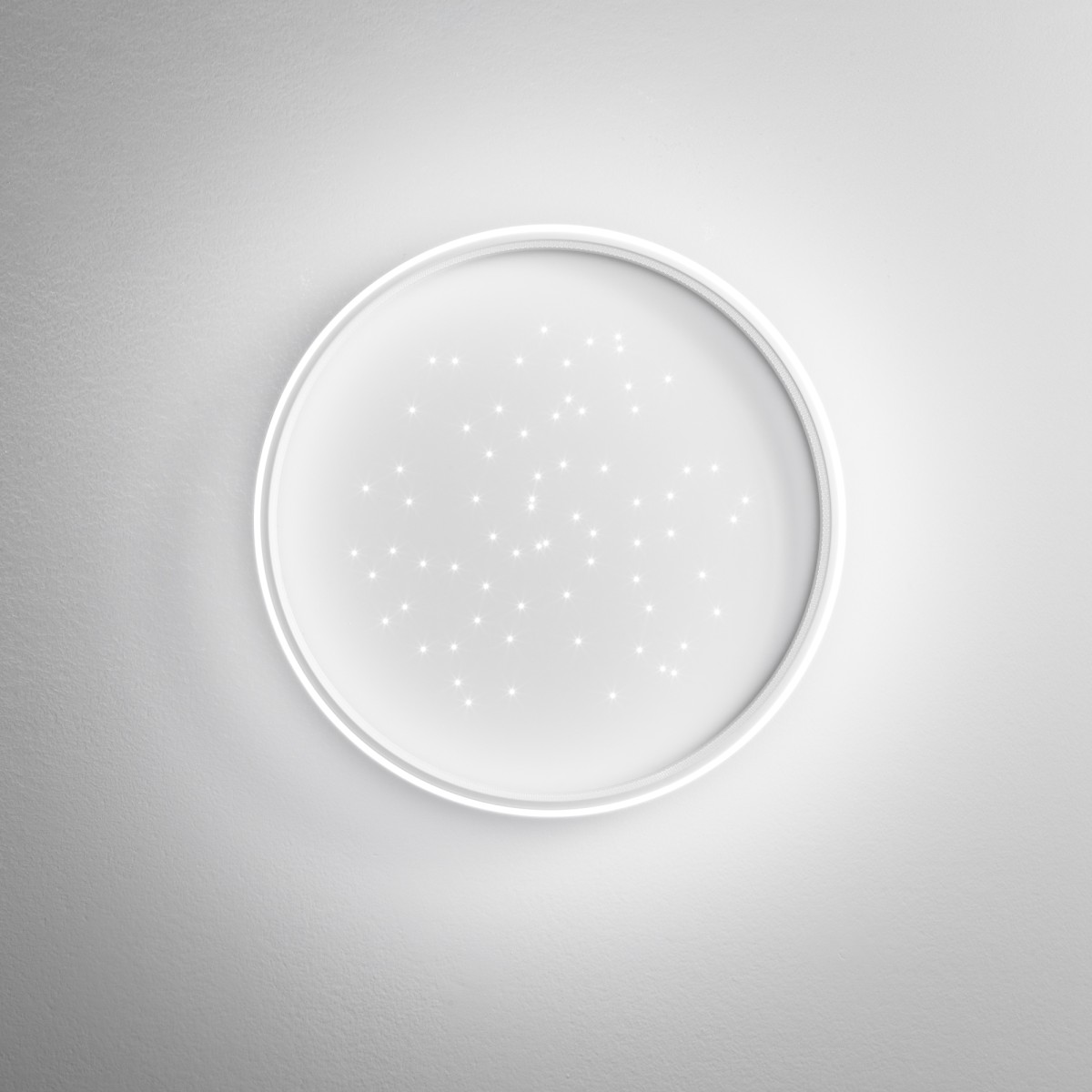 PLAFONIERA LED WISH BIANCA 50W 5500LM CCT+DIMM. CON...