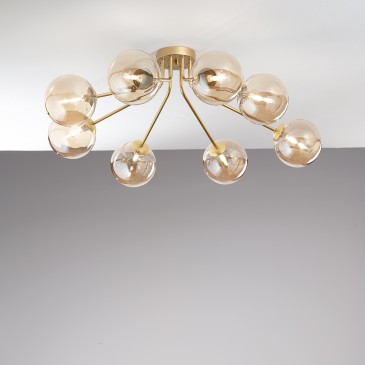 PLAFONIERA HONEY ORO 8XG9 88,4X80,8X28CM