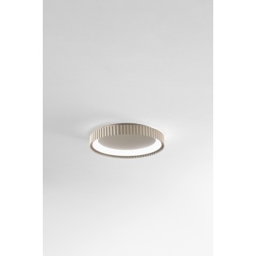 PLAFONIERA LED NIKE ORO IN METALLO 30W 4380LM DIP-CCT 2700/3200/4000K D39XH5CM