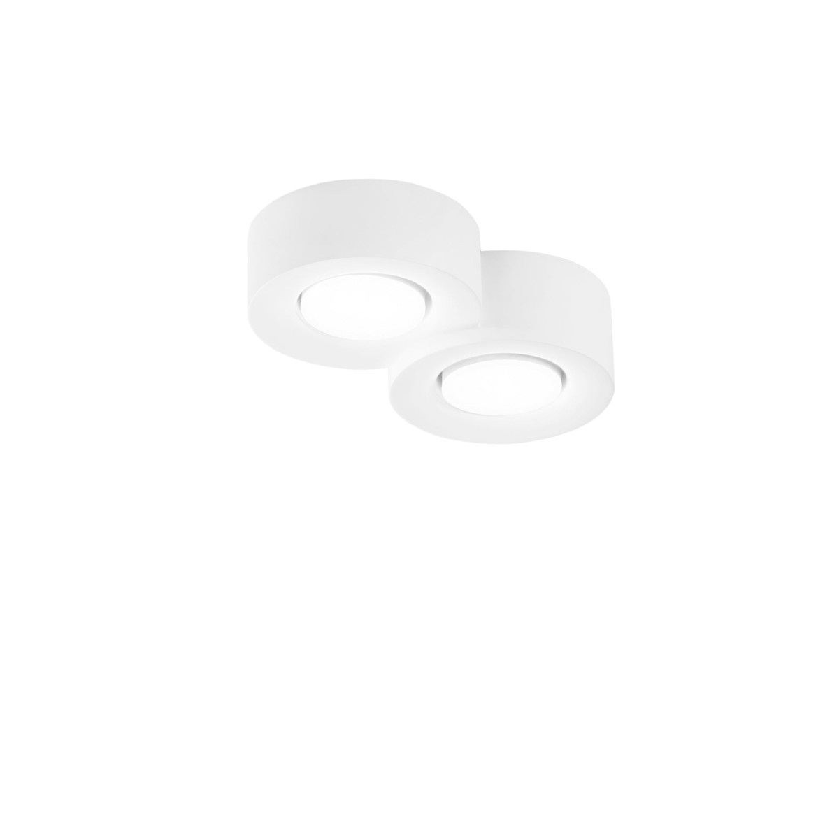 PLAFONIERA ATHEN TONDA BIANCA 2XGX53 26XX20X6,3CM