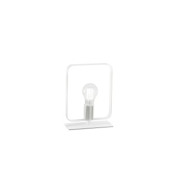 LUME SMITH BIANCO/NICKEL 1XE27 19,5X19,5X24,8CM