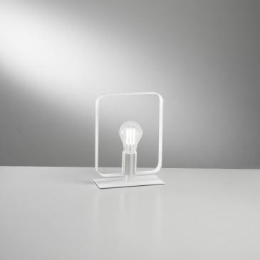 LUME SMITH BIANCO/NICKEL 1XE27 19,5X19,5X24,8CM