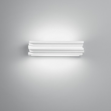 APPLIQUE FLOW BIANCA 2XE14 37X10X11CM