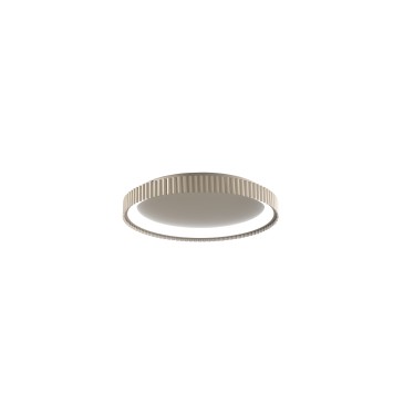 PLAFONIERA LED NIKE ORO IN METALLO 40W 5840LM DIP-CCT 2700/3200/4000K D49,5XH5CM