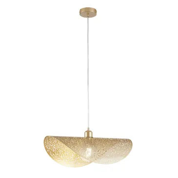 SOSPENSIONE RHEI-TARA ORO 1XE27 50X30X150CM