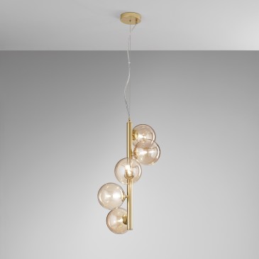 SOSPENSIONE HONEY ORO 5XG9 36,1X60,4X183CM