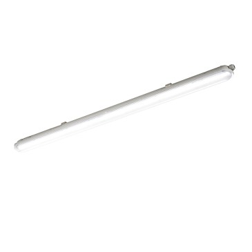 PLAFONIERA LED STAGNA NAUTILUS SILVER 40W 5400LM 4000K IP65 118X6,1X7,2CM