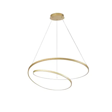 SOSPENSIONE LED LIEVE ORO 60W 8000LM CCT 80X11,2X150CM