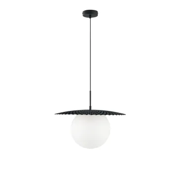 SOSPENSIONE CHAPLIN NERA 1XE27 45X45X159,8CM