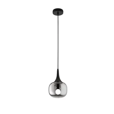 SOSPENSIONE JAIPUR FUME'/NERA 1XE14 17X17X150CM