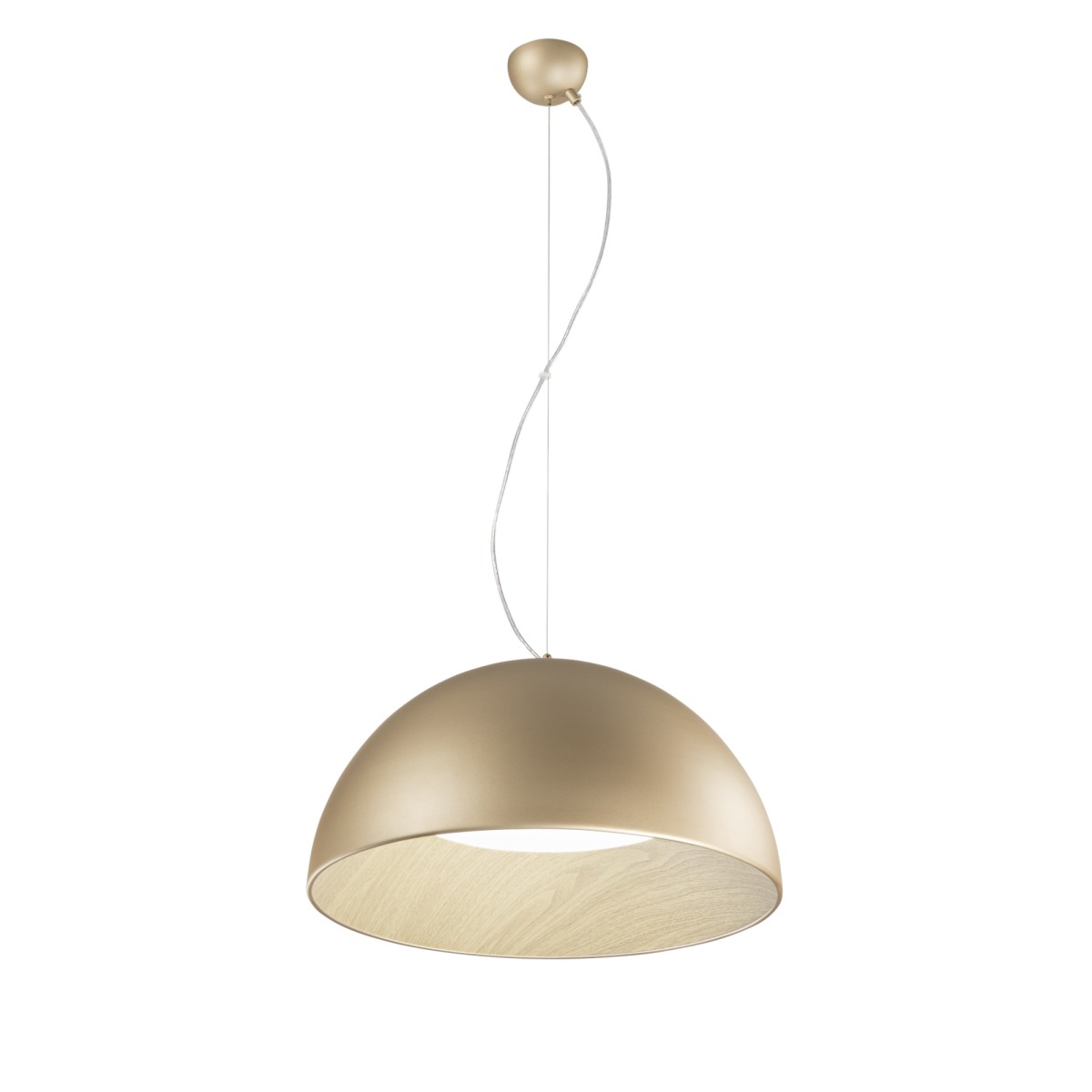 SOSPENSIONE LED COCO ORO 40W 4400LM CCT 50X187CM